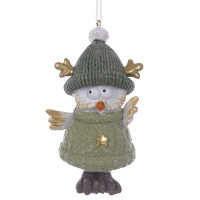 Фигурка декоративная подвесная "Сова", L5 W4,5 H10 см