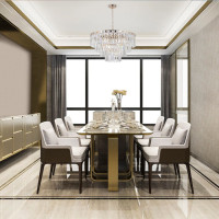 Подвесная люстра Elegante 10130/10 золото Eurosvet