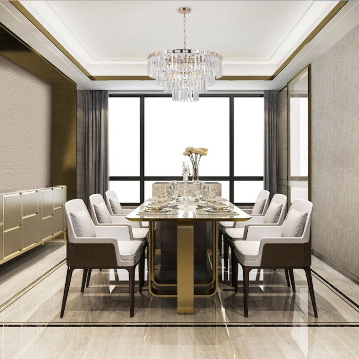 Подвесная люстра Elegante 10130/10 золото Eurosvet