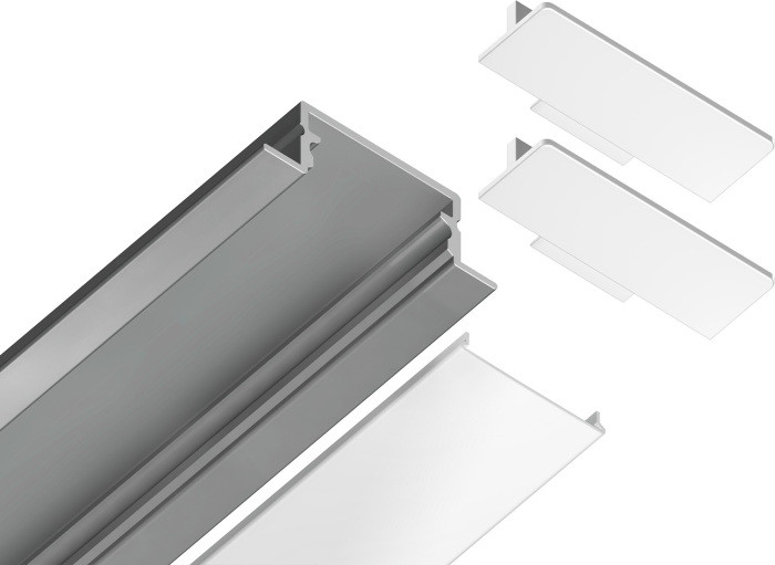 Профиль для светодиодной ленты Illumination GP1200AL Ambrella