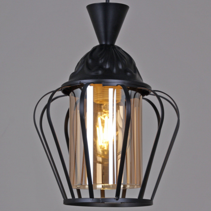 Подвесной светильник  11180-0.9-03 BK Reluce