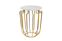 Столик журнальный с мраморной столешницей