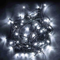 Светодиодная гирлянда Feron 7 веток 230V 5000K холодный белый с мерцанием CL91 32375 Светодиодная гирлянда Feron 7 веток 230V 5000K холодный белый с мерцанием CL91 32375