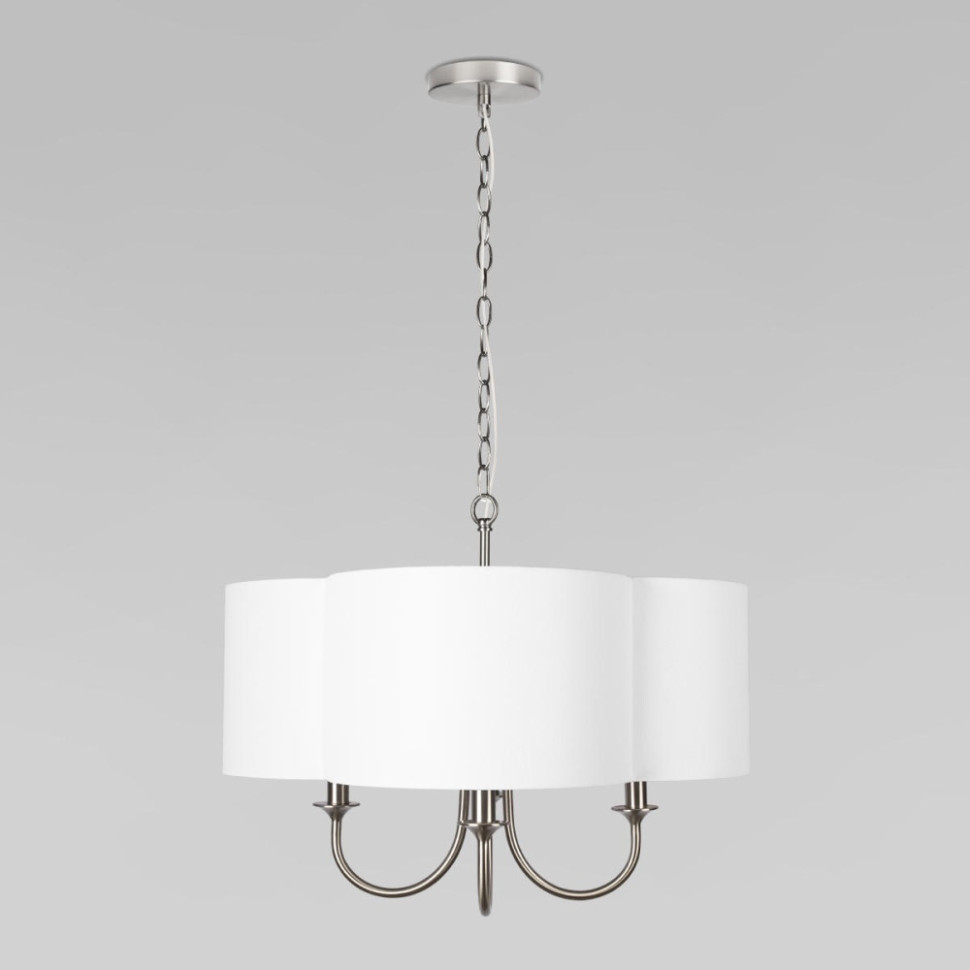 Подвесная люстра Silence 10303P Nickel Loft It