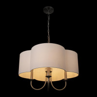 Подвесная люстра Silence 10303P Nickel Loft It