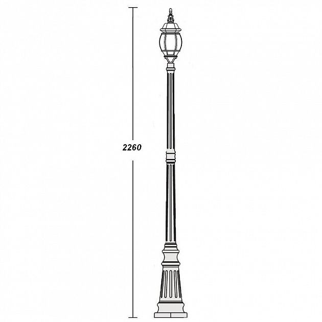 Наземный фонарь  83409S Bl Oasis Light