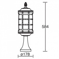 Наземный фонарь  81204 Gb Oasis Light