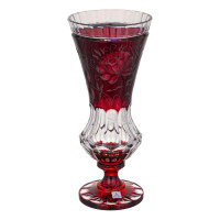 Ваза для цветов н/н 42см."Primerose" рубин