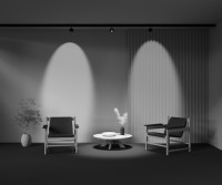 Трековый светильник Lens TR217-4-15WTW-DD-B Maytoni