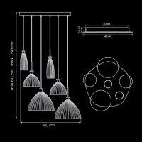 Подвесная люстра Lightstar Simple Light 810 810161 Подвесная люстра Lightstar Simple Light 810 810161