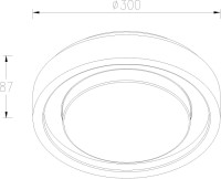 Потолочный светильник уличный SIDNEY 3351 Gr Oasis Light Потолочный светильник уличный SIDNEY 3351 Gr Oasis Light