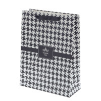 Пакет подарочный L (бумага 230г/м2, блок микс 12шт), L30 W12 H40 см, 4в.