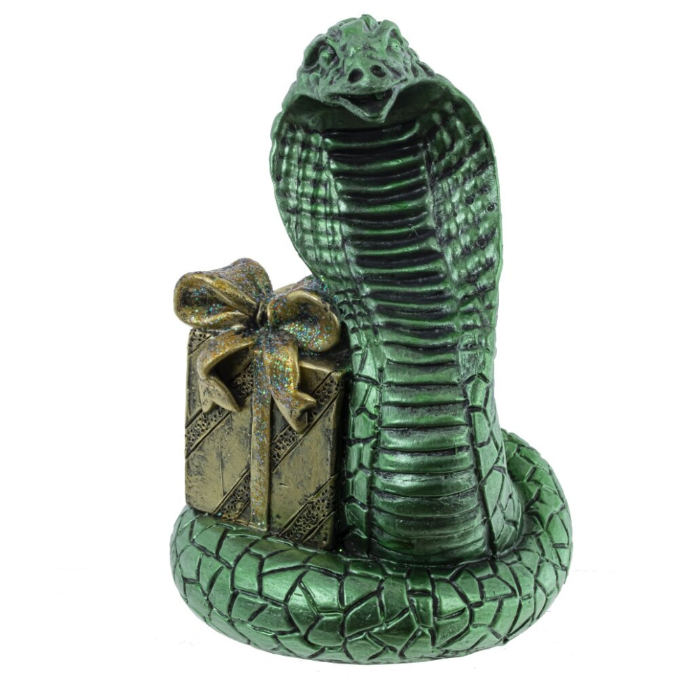 Копилка "Змея", L12,5 W9 H15 см, 2в.