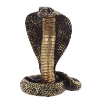 Фигурка декоративная "Змея", L13 W11,5 H18 см