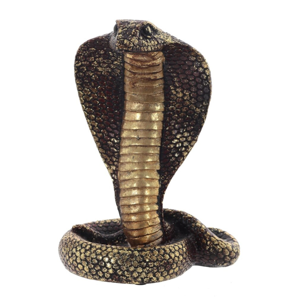Фигурка декоративная "Змея", L13 W11,5 H18 см