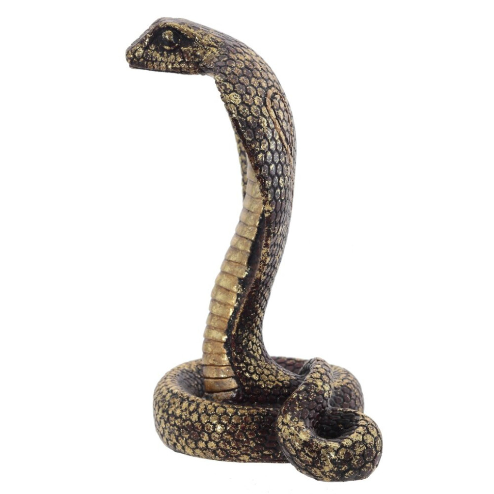 Фигурка декоративная "Змея", L13 W11,5 H18 см