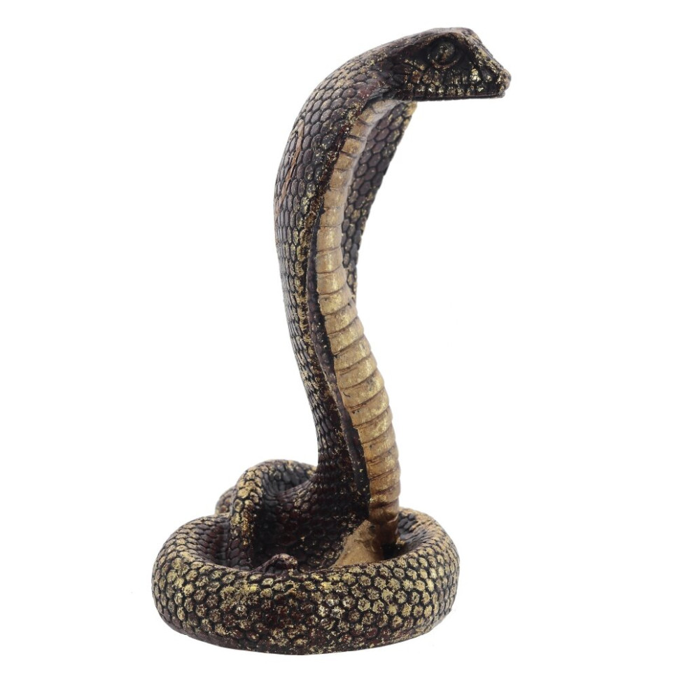 Фигурка декоративная "Змея", L13 W11,5 H18 см