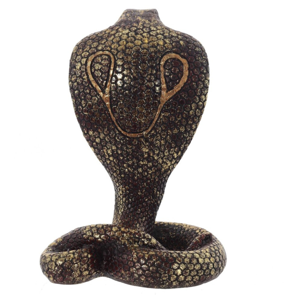 Фигурка декоративная "Змея", L13 W11,5 H18 см
