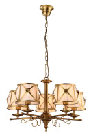 Подвесная люстра Chic A2806LM-5SR Arte Lamp