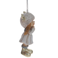 Изделие декоративное подвесное "Мальчик/Девочка", L5 W4 H9,5 см, 2в.
