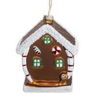 Украшение новогоднее "Домик" , L8 W6 H10,5 см