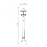 Наземный фонарь Diadema GLYF-8046F Elektrostandard