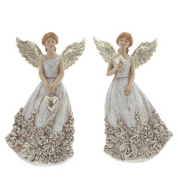Фигурка декоративная "Ангел", L7,5 W5 H13,5 см, 2в.