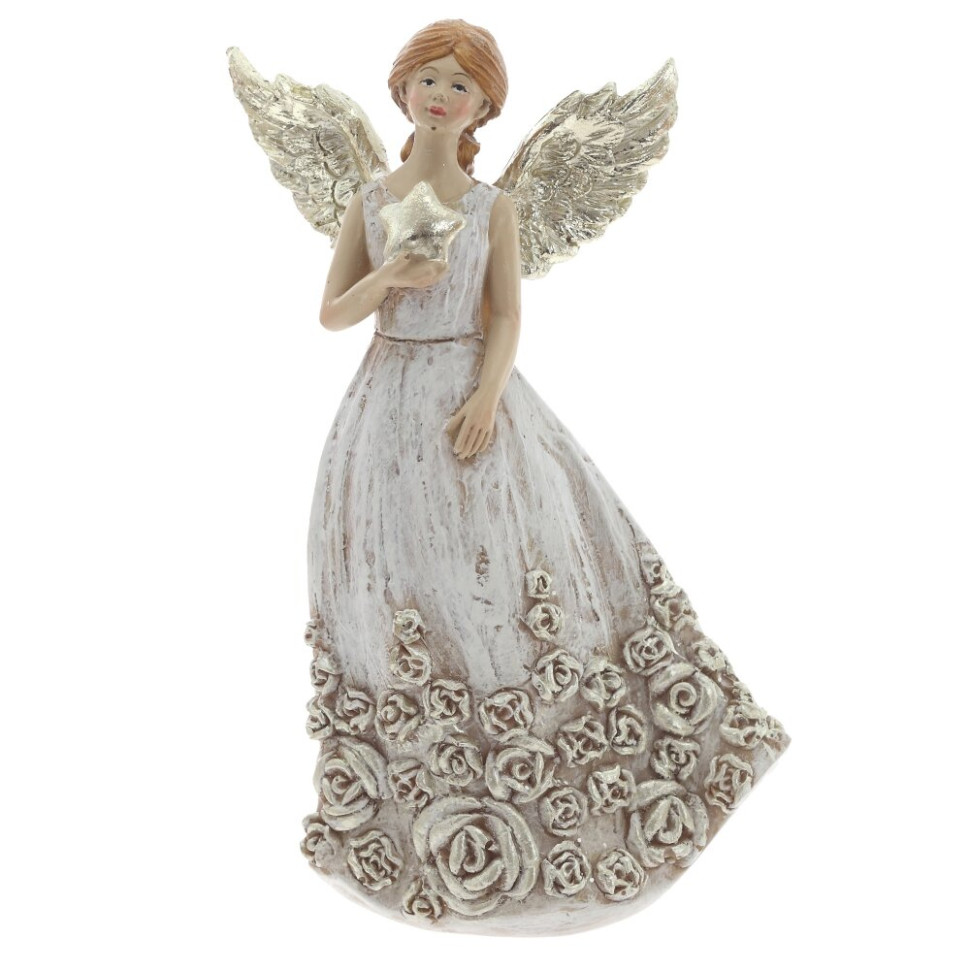 Фигурка декоративная "Ангел", L7,5 W5 H13,5 см, 2в.