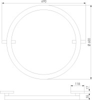 Трековый светильник Slim Magnetic 85523/01 Elektrostandard