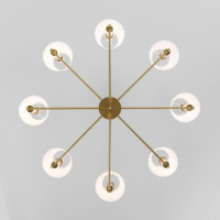 Потолочная люстра Eurosvet 60145/8 латунь
