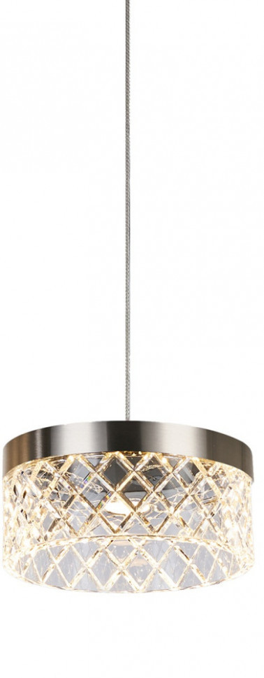 Подвесной светильник Diamond cut MD21020075-1A satin nickel DeLight Collection