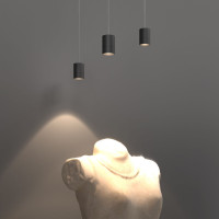 Подвесной светильник Piccolo 50248/1 LED/ черный Eurosvet