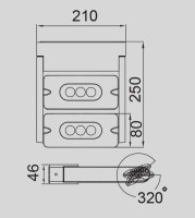 Архитектурная подсветка  W6144S-2 S Oasis Light