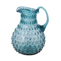 Кувшин 2л."Kvetna Полка Дот 16200" Аквамарин