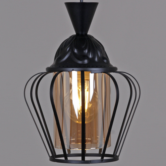 Подвесной светильник  11180-0.9-01 BK Reluce