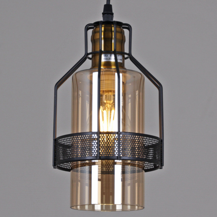 Подвесной светильник  03315-0.9-01 BK Reluce