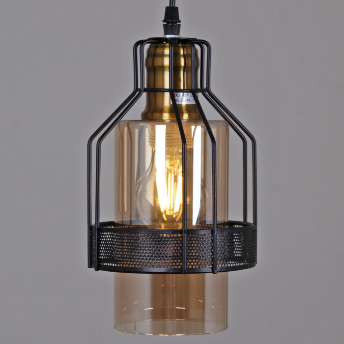 Подвесной светильник  03315-0.9-01 BK Reluce