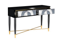 Консоль зеркальная с двумя ящиками Консоль зеркальная с двумя ящиками