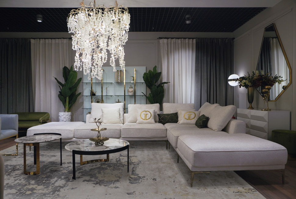 Диван Tesoro модульный левый