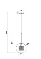 Подвесной светильник Freya Bogota FR8018PL-01N Подвесной светильник Freya Bogota FR8018PL-01N