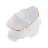 Прибор для специй двойной 13х4,5см."Бернадот белый 311011" Bernadotte