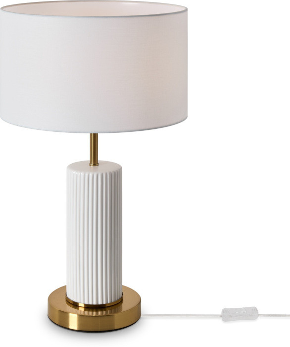 Интерьерная настольная лампа Ceram FR5491TL-01BS Freya