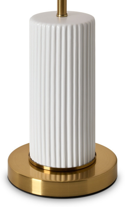 Интерьерная настольная лампа Ceram FR5491TL-01BS Freya