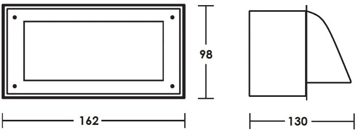 Встраиваемый светильник уличный CORSICA LED W91494 Gb Oasis Light