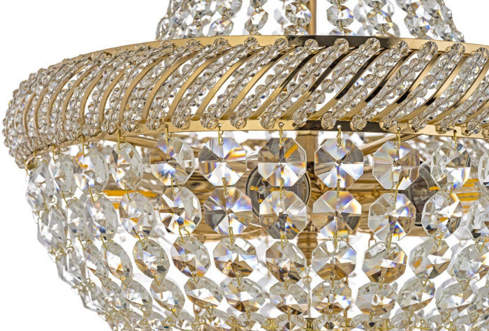 Подвесная люстра Bari Gold Bari E 1.5.35.103 G Dio D'Arte