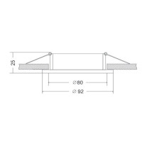 Точечный светильник Atom DL023-2-01S Maytoni