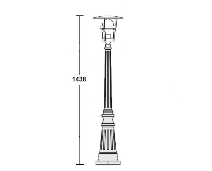 Наземный фонарь  68911 Bl Oasis Light