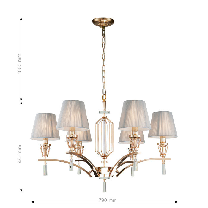 Подвесная люстра Sade 2690-6P Favourite