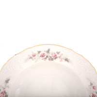 Тарелка глубокая 23см."Роза серая 5396011" Bernadotte