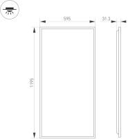 Светодиодная панель TITAN 052818 Arlight Светодиодная панель TITAN 052818 Arlight